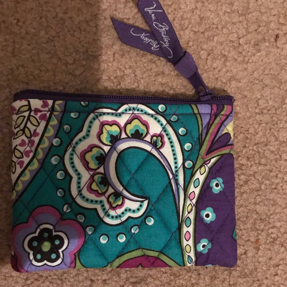 Vera Bradley Coin Purse in Heather